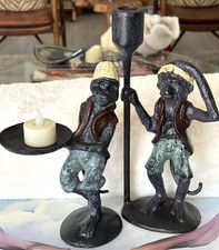Cast iron monkeys - cast,