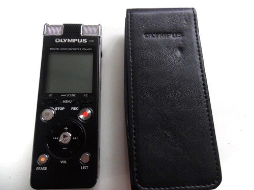 Olympus 670 dictaphone with - dictaphone,