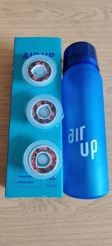 Air 650ml water - up, +