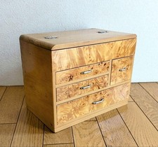 Showa Retro Wooden Sewing Box