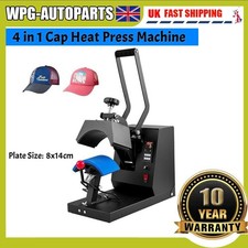 Cap heat press machine - machine, 8x14cm