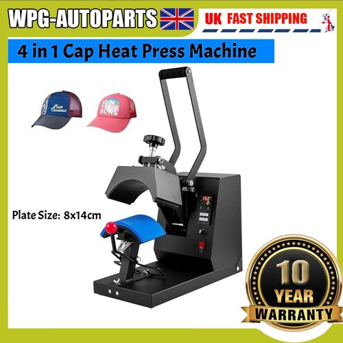 Cap heat press - heat, 8x14cm