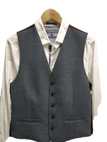Waistcoat mens wool mix - waistcoat,