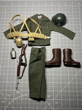 Vintage Action Man US Machine Gunner Part Uniform - Please Read Description