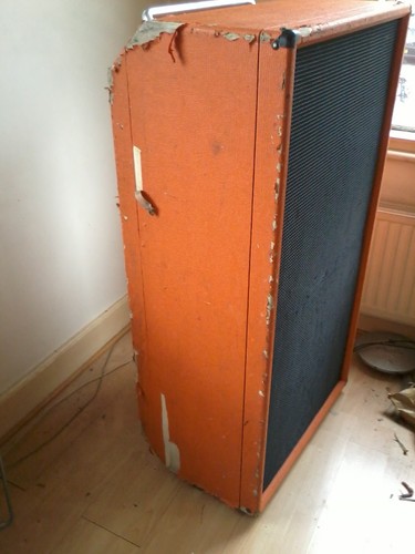 Vintage orange bass - vintage, 8/10