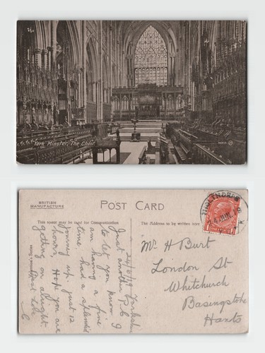 Postcard york minster the - postcard,