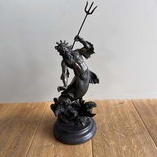 Beonze Sculpture Neptune With