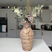 Wicker Vase Flower Vase Set