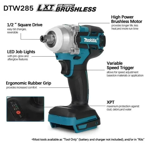 Makita dtw285 18v - makita,
