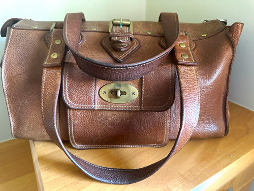 Mulberry roxanne handbag with - mulberry,