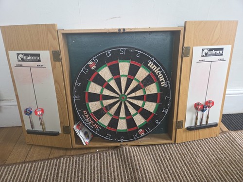 Unicorn radius dartboard with - unicorn,