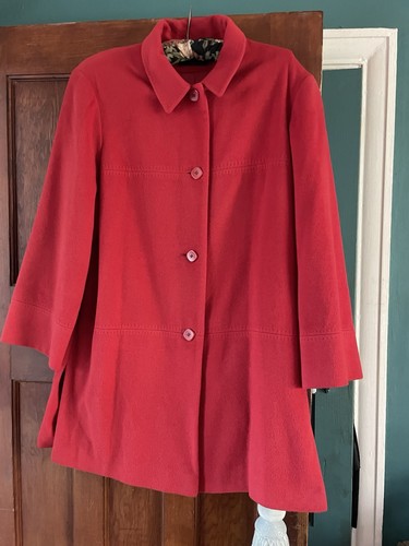 Alexon ladies red - red, wool