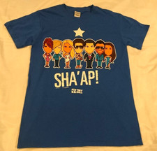 SHA'AP! (TOWIE) Tiny idols Gildan T-Shirt Blue Size Small New
