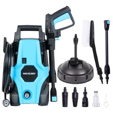 Pro-Kleen Electric Pressure Washer Car Garden Patio Cleaner & Brush 105 Bar