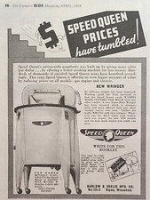 Speed queen wringer washing - speed,