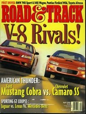Road & Track Magazine April