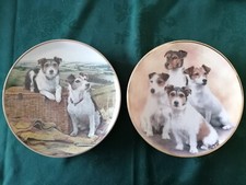 DANBURY MINT Jack Russell collector plates by Mandie Haywood