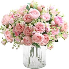 4 Bunches Silk Peony