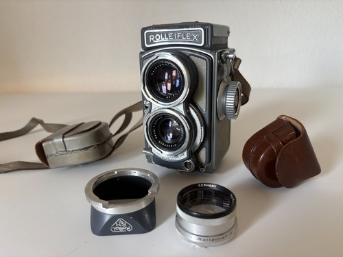 Rollei rolleiflex grey baby - rolleiflex,