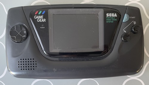 Sega game gear console - game,