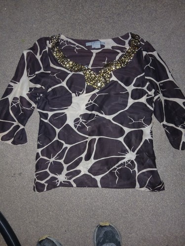 Zara woman cotton - cotton/silk, 3/4