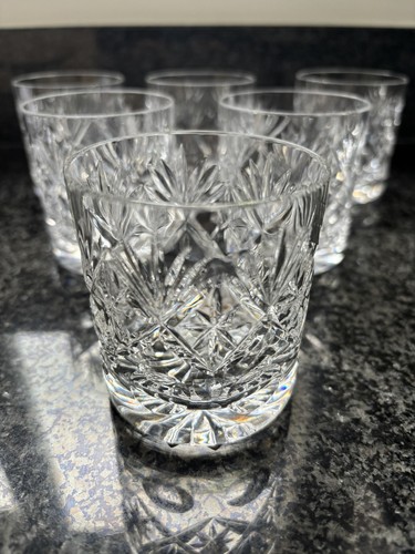 Six tutbury crystal - tutbury, whisky