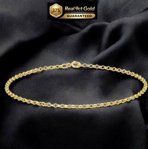 9ct belcher chain bracelet - belcher,