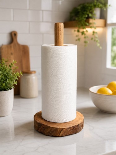 Handmade rustic kitchen roll - handmade,