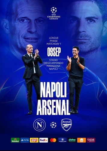 Program napoli italy arsenal - program,