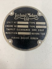Leyland Motors Ltd 4" round