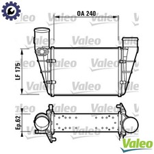 CHARGE AIR COOLER 817625 FOR