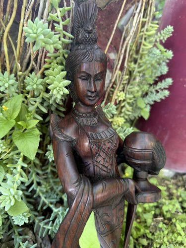 Vintage hand carved thai - carved,