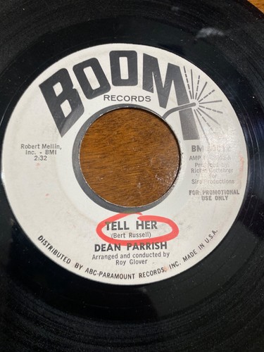 Dean parrish tell her - tell, boom