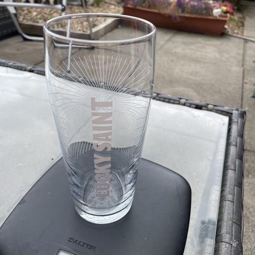 Lucky saint pint glass - pint, x2