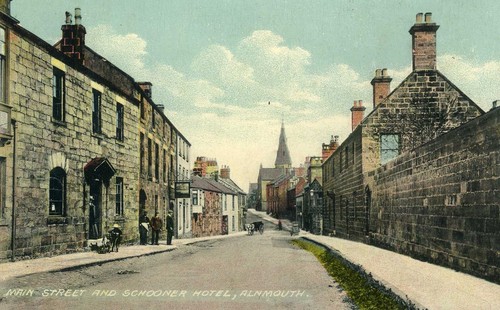 Postcard alnmouth - postcard,