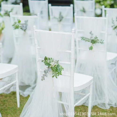 30pcs chiffon chair - chiffon,