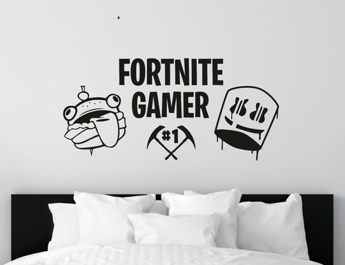 Fortnite gamer sticker vinyl - gamer,