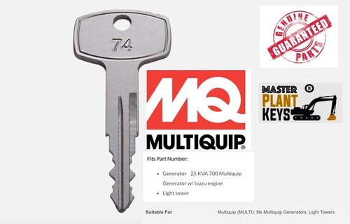 Multiquip multi generator - multi,