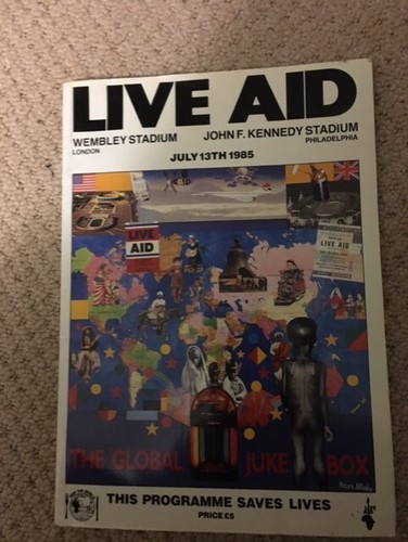 Live aid programme - aid,