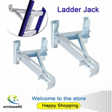 2pcs Short Body Ladder Jack Short Body 2 Rung Up To 18" Width - Steel