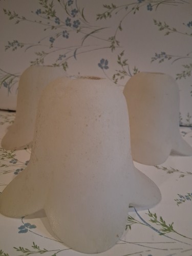 Frosted rough white glass - rough,