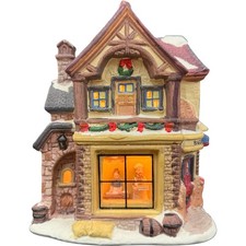 Premier Lit Village Gingerbread Bakery Illuminated Christmas Decoration