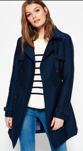Superdry belle trench coat - belle,