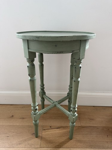 Vintage french painted round - vintage,