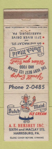 Matchbook cover dutch - -,