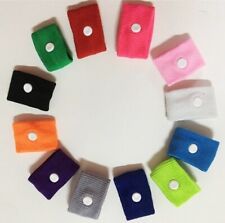 2X ANTI NAUSEA MORNING SICKNESS MOTION TRAVEL SICKNESS WRIST BANDS CAR SEA PLANE