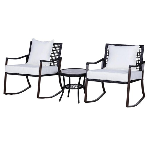 Pieces outdoor rocking chair - 3,