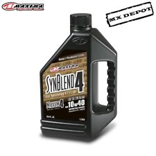 MAXIMA SYNBLEND 4 10w40 HIGH PERFORMANCE ENGINE OIL SUZUKI RMZ250 RMZ450