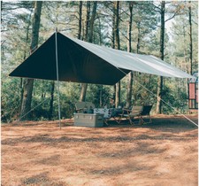 3mx3m Camping Tarp Tent Hammock Rain Fly Waterproof Shelter Outdoor Hiking Mat