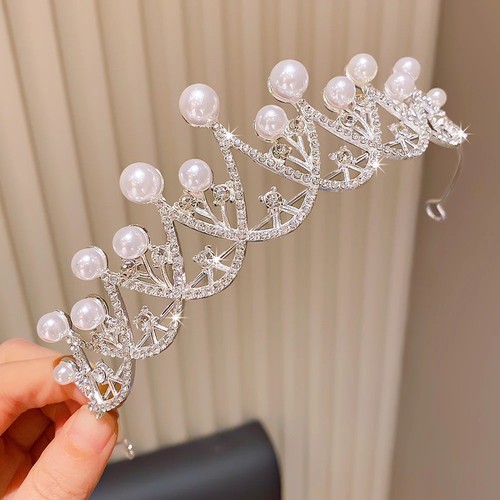 Elegant pearl crown - pc,